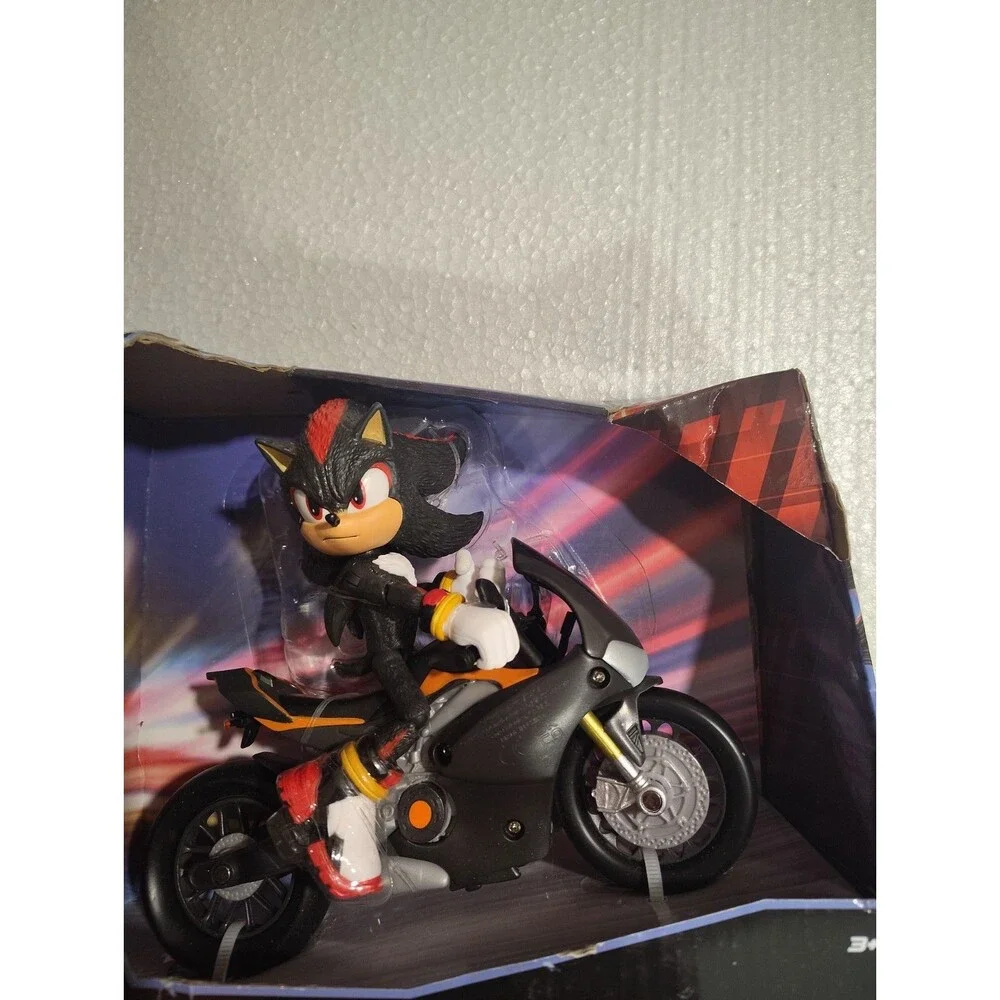 Shadow Motorcycle Sonic the Hedgehog 3 Movie Jakks Pacific SEGA NIB